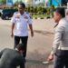 Antisipasi Kecelakaan, Dishub Dharmasraya Tutup Beberapa Lubang di Jalan Ramai Kendaraan