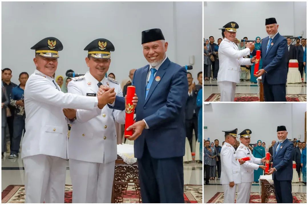 Gubernur Lantik Welly – Parulian Pasaman Miliki Nahkoda Baru
