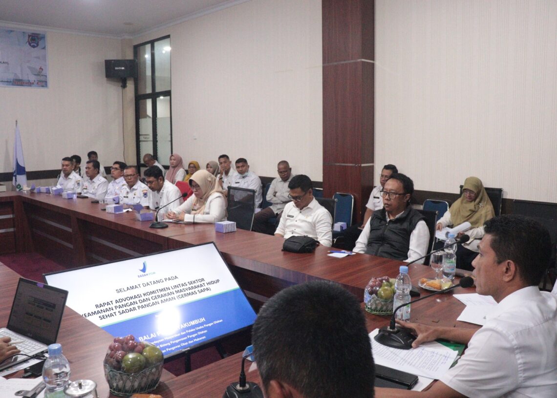 Pemko Bersama POM Payakumbuh Gelar Rapat Advokasi Komitmen Lintas Sektor Keamanan Pangan 