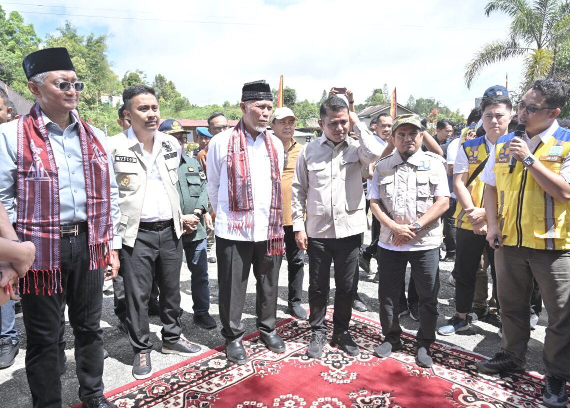 Menteri PU Tinjau Lokasi Sekolah Rakyat di Solok