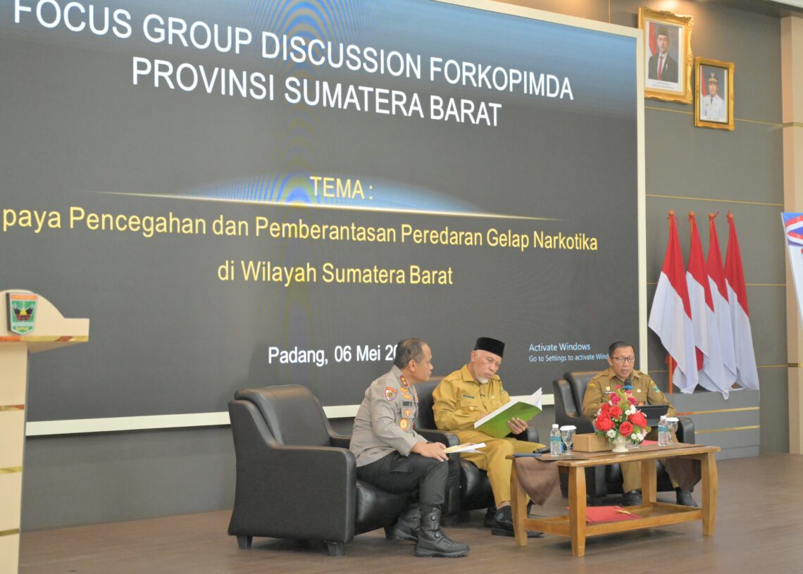 Tekan Peredaran Narkoba di Sumbar, Gubernur Ajak Semua Pihak Optimalkan Potensi Kearifan Lokal