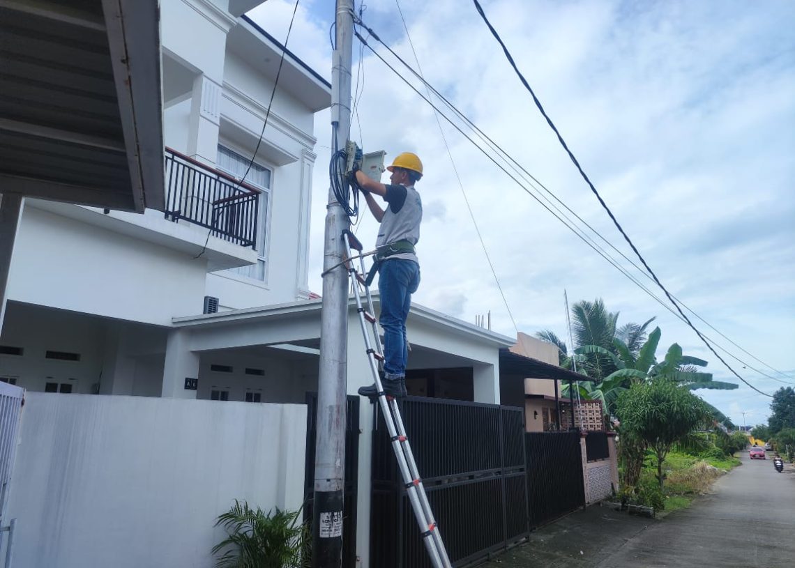 Optimalisasi Jaringan Fiber Optik, PLN Icon Plus Lakukan Pemeliharaan Rutin di Muara Labuh
