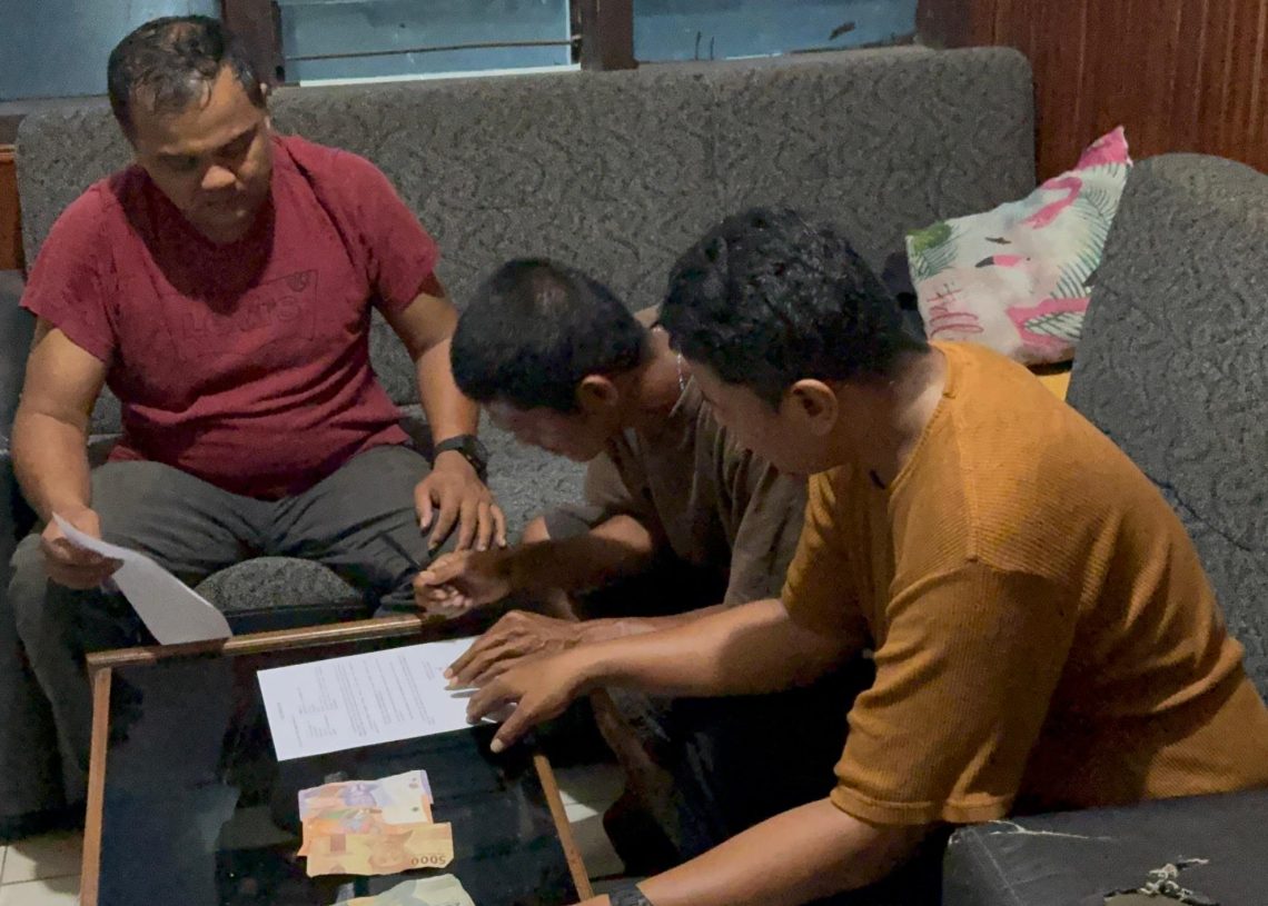 Polsek Pulau Punjung Amankan Pelaku Pungli Parkir Liar di Jalinsum