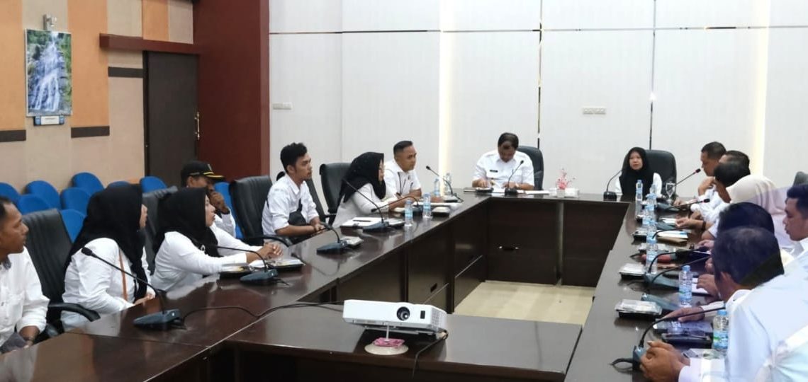 Terkait Redistribusi Lahan Bupati Abusama Terima Audiensi Kepala BPN OKU Selatan