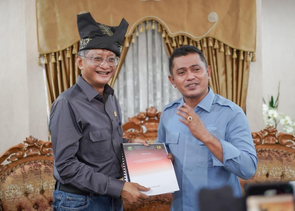 Bupati Jon F Pandu Dampingi Mentri PU Kunjungan ke Lokasi Pelaksanaan Sekolah Rakyat