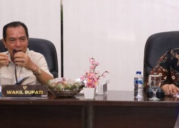 Perkuat Sinergi Penanggulangan Bencana, Wabup Misnadi Pimpin Rakor Tim Multihelix