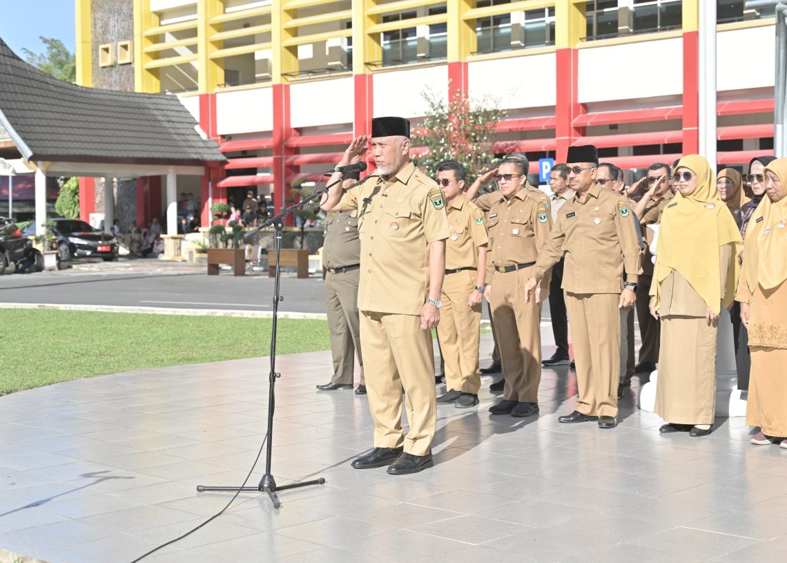 1.475 ASN Baru Resmi Diangkat, Gubernur Mahyeldi: ASN Itu Pelayan dan Pemersatu Bangsa
