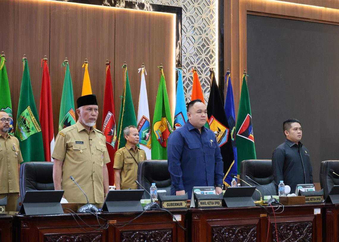 RPJMD Provinsi Sumbar Tahun 2025–2029 Ditargetkan Tuntas Awal Juli Mendatang