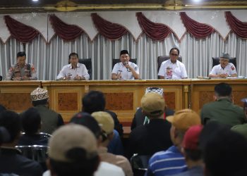 Audiensi dengan Para Pedagang Kuliner dan Usaha Perhotelan, Parosil Janjikan Pemerataan