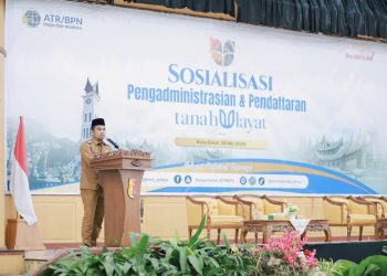 Pemko Solok Sambut Baik Program Pendaftaran dan Pengadministrasian Tanah Ulayat