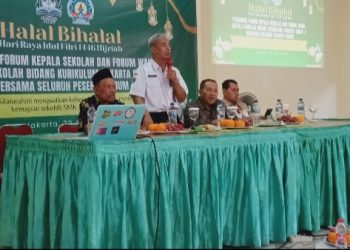Ketua Forum Komunikasih Kepala Sekolah Swasta Dan Forum Wakil Kepala Sekolah Bidang Kurikulum Gelar Acara Halal Bihalal.