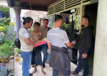 Minta Uang Bulanan Bawa Samurai, Pria Diringkus Reserse Polsek Cengkareng 