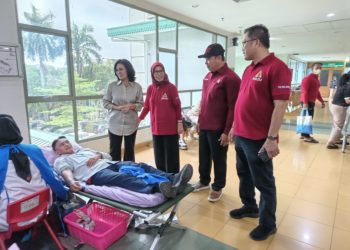 PDDI DKI Jakarta-PMI-RSUD Cengkareng Selenggarakan Donor Darah Sambut Hari Donor Darah Dunia