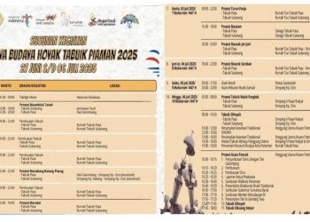 Rundown Lengkap Acara Budaya Tabuik Pariaman 2025 Siap Pukau Wisatawan