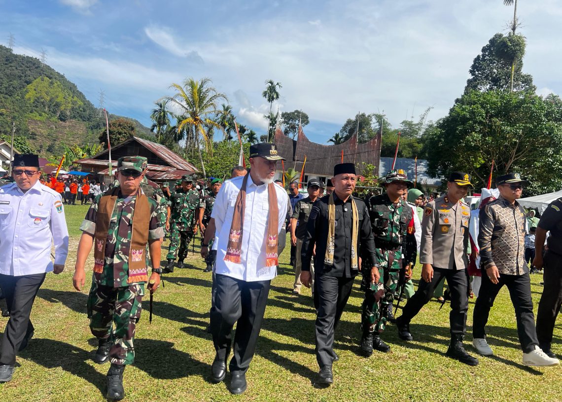 Gubernur Mahyeldi Apresiasi Pelaksanaan TMMD ke-124 Kodim 0306/50 Kota