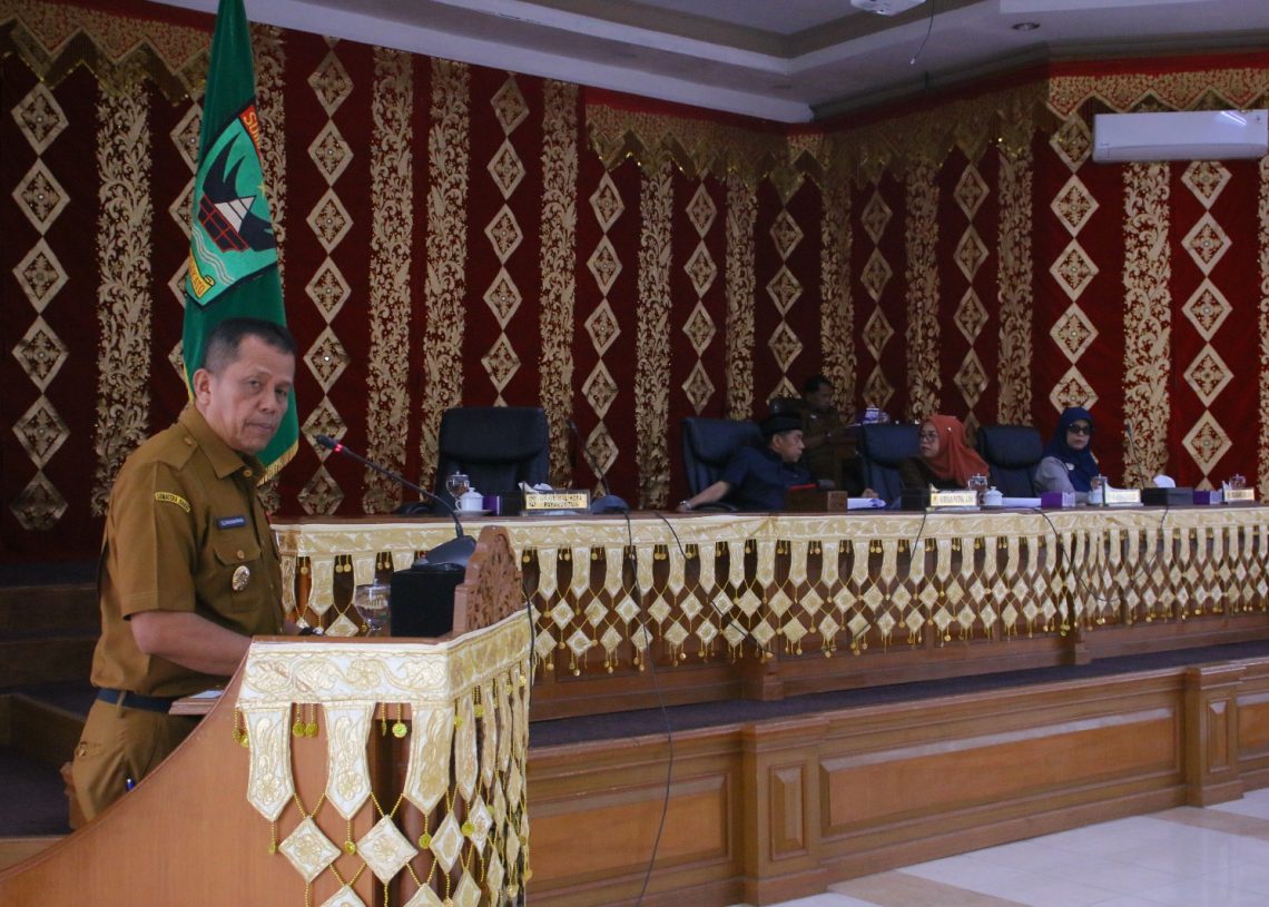 Wawako Elzadaswarman Sampaikan Apresiasi atas Masukan Fraksi DPRD Payakumbuh