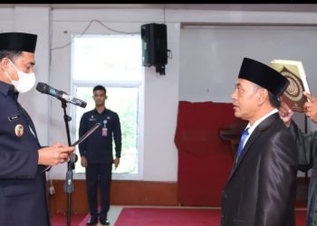 Bupati OKU Selatan Lantik Direktur PDAM Tirta Saka Selabung Periode Tahun 2025-2029