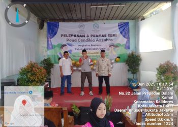Lurah Kamal Kalideres Hadiri Pelepasan dan Pentas Seni PAUD Cendikia Azzahro di RT 006 RW 09