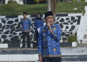 Jadi Pembina Upacara HKN, Asisten III Ajak OPD Optimalkan Fungsi Pengawasan Internal Pemerintah