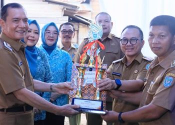 Desa Pulau Duku Laksanakan Penilaian Lomba Desa dan Kelurahan Tingkat Provinsi Sumatera Selatan Tahun 2025