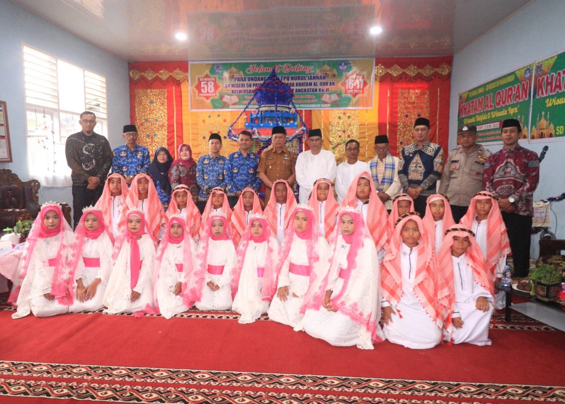 Wawako Payakumbuh Hadiri Acara Khatam Alqur’an dan Wisuda Tahfidz Nurul Jannah di SD 58 Payakumbuh
