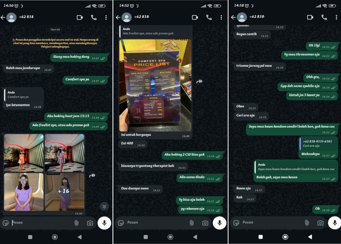 Sudin Parekraf Jakbar Cuci Tangan, Praktik Prostitusi di Comfort Spa Dibiarkan Begitu Saja oleh Aparat?