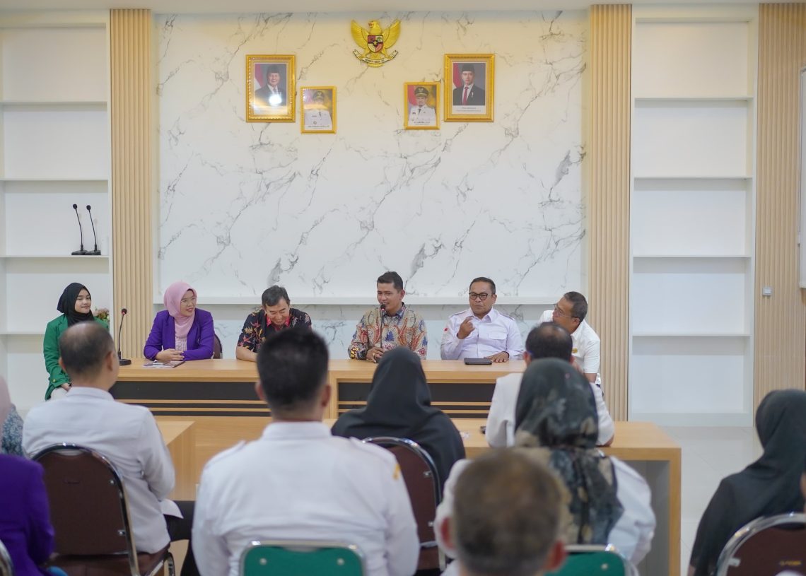 Bupati Jon F Pandu Terima Kunjungan PSMKGI Unand