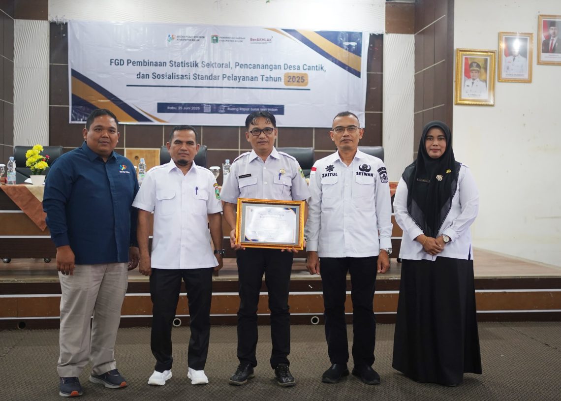 Perkuat Tata Kelola Pembangunan Daerah, Wabup Candra Buka FGD Pencanangan “Desa Cantik”