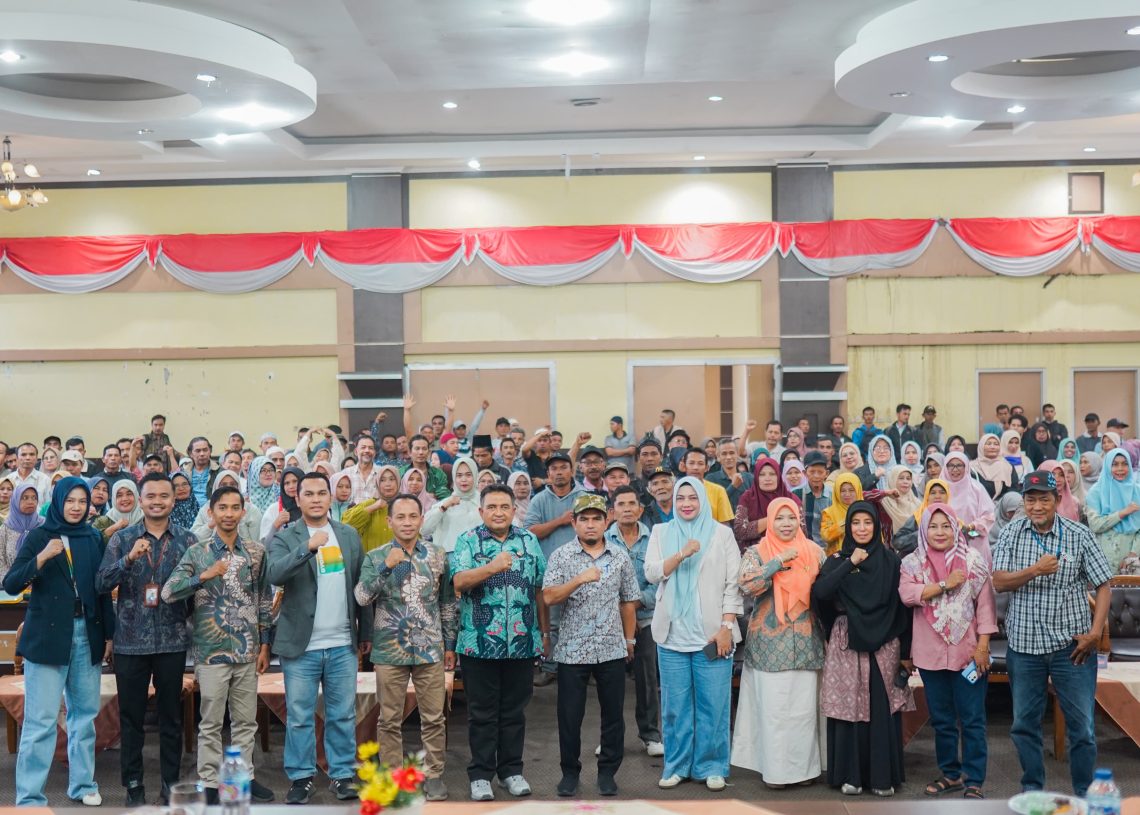Dukung Ketahanan Pangan dan Kesejahteraan Petani, Dinas Pertanian Kab Solok Gelar Sosialisasi Lahan Non Rawa
