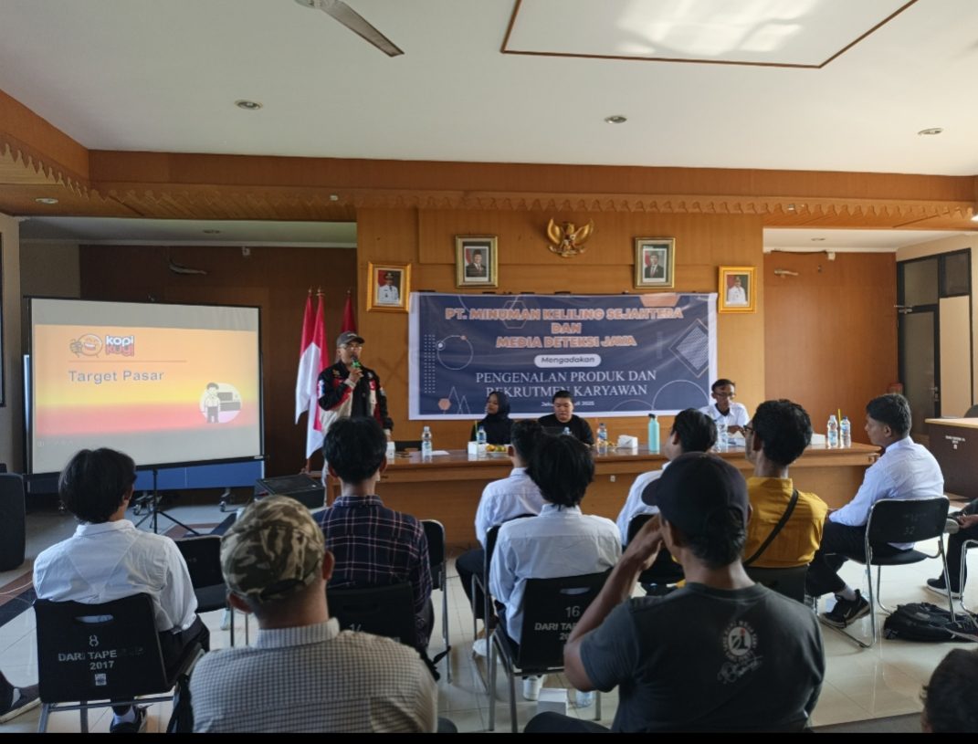 PT Minuman Keliling Sejahtera Kenalkan Produksi dan Rekrut Karyawan Rider “Kopi Kuy”