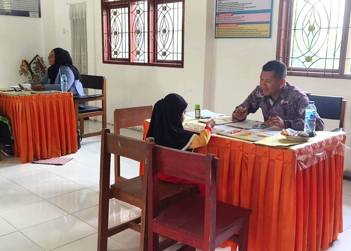 Jelang Terima Siswa Baru, SDN 21 Jalan Kereta Api Kota Pariaman Lakukan Tes Psikologi