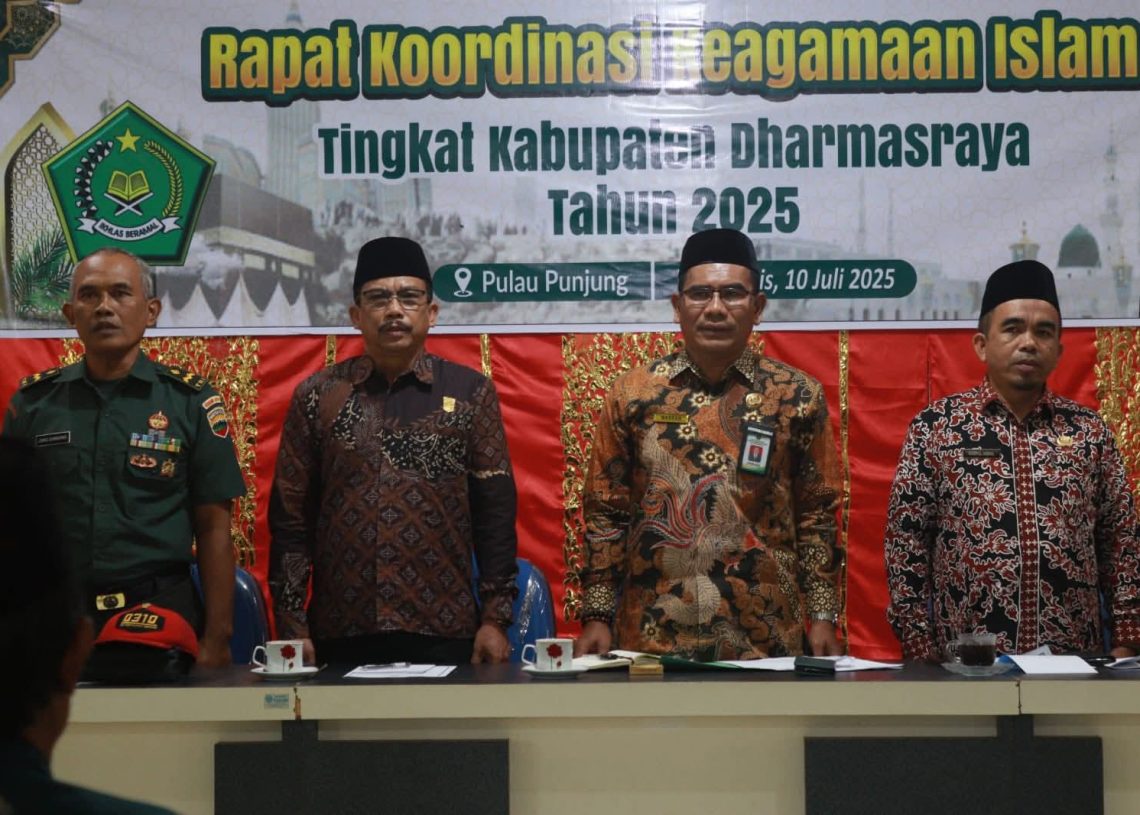 Hadiri Rakor Keagamaan, Pimpinan DPRD Kabupaten Dharmasraya Berikan Apresiasi