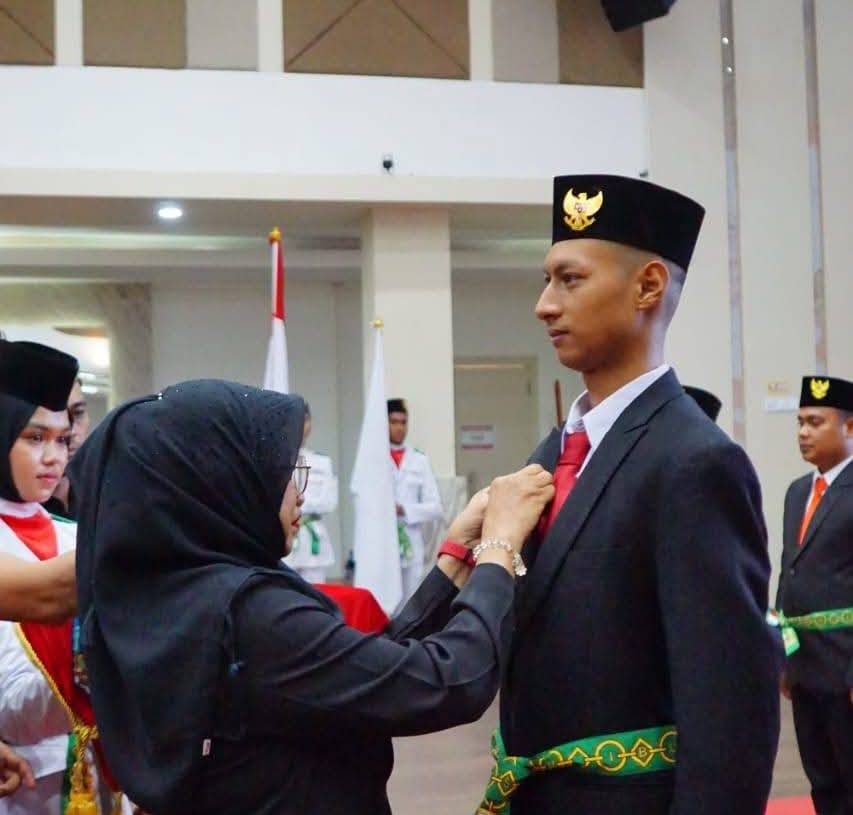 Wabup Dharmasraya Kukuhkan Pelaksana Duta Pancasila Paskibraka Indonesia Periode 2025–2029