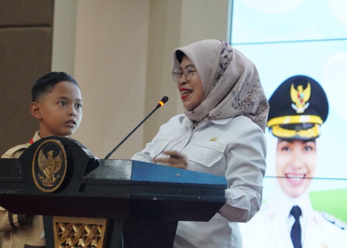 Hari Anak Nasional 2025 ke 41 di Dharmasraya: Wabup Tegaskan Komitmen Menciptakan Generasi Emas 2045