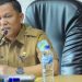 Asisten I Pimpin Rakor Penanganan Sampah di Pasar Saka Selabung