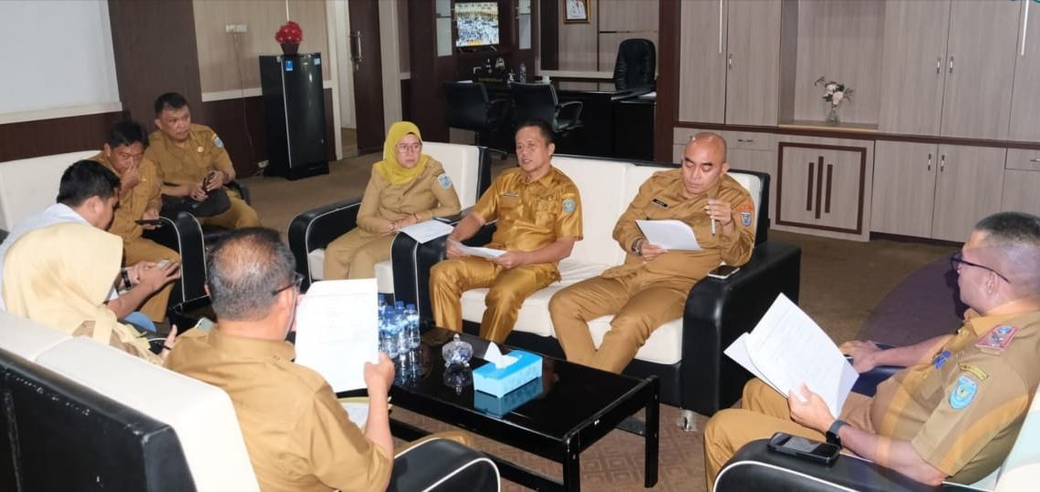 Sekretaris Daerah Pimpin Rapat Persiapan Kunjungan Deputi III Kantor Staf Presiden ke OKU Selatan