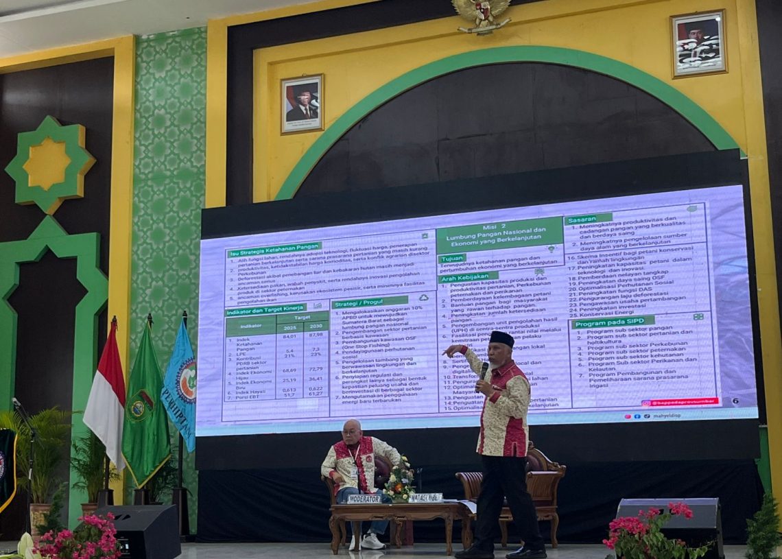Gubernur Mahyeldi Tegaskan Dukungannya terhadap Inpres Percepatan Swasembada Pangan