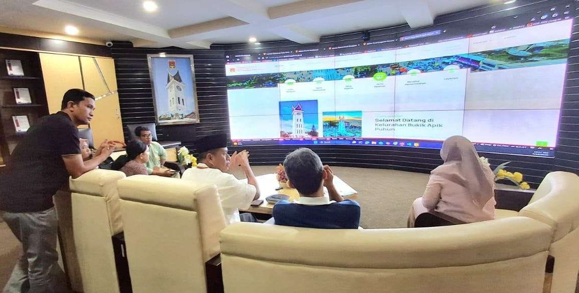 Bersama BPS, Diskominfo Bukittinggi Buat Website Kelurahan
