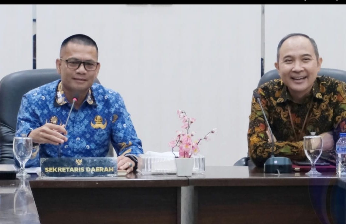 Sekdakab OKU Selatan Terima Audiensi BPS Provinsi Sumsel