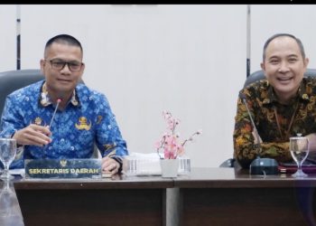 Sekdakab OKU Selatan Terima Audiensi BPS Provinsi Sumsel