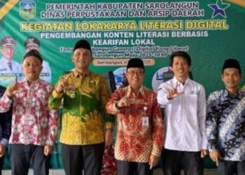 Bupati Sarolangun Hadiri Lokakarya Literasi Digital, Bijak Gunakan Teknologi Digital