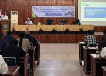 Pj Sekda Sarolangun Buka Sosialisasi Kepatuhan Jaminan Sosial Tenaga Kerja Terhadap PWBD