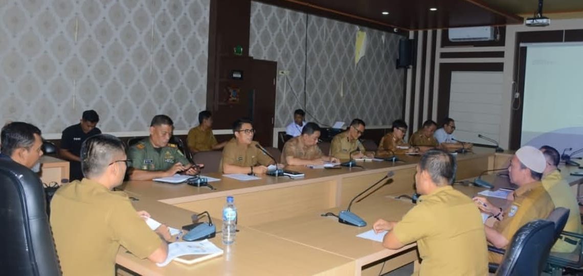 Sekda OKU Selatan Pimpin Rakor Persiapan Penyaluran Bantuan Pangan Tahun 2025