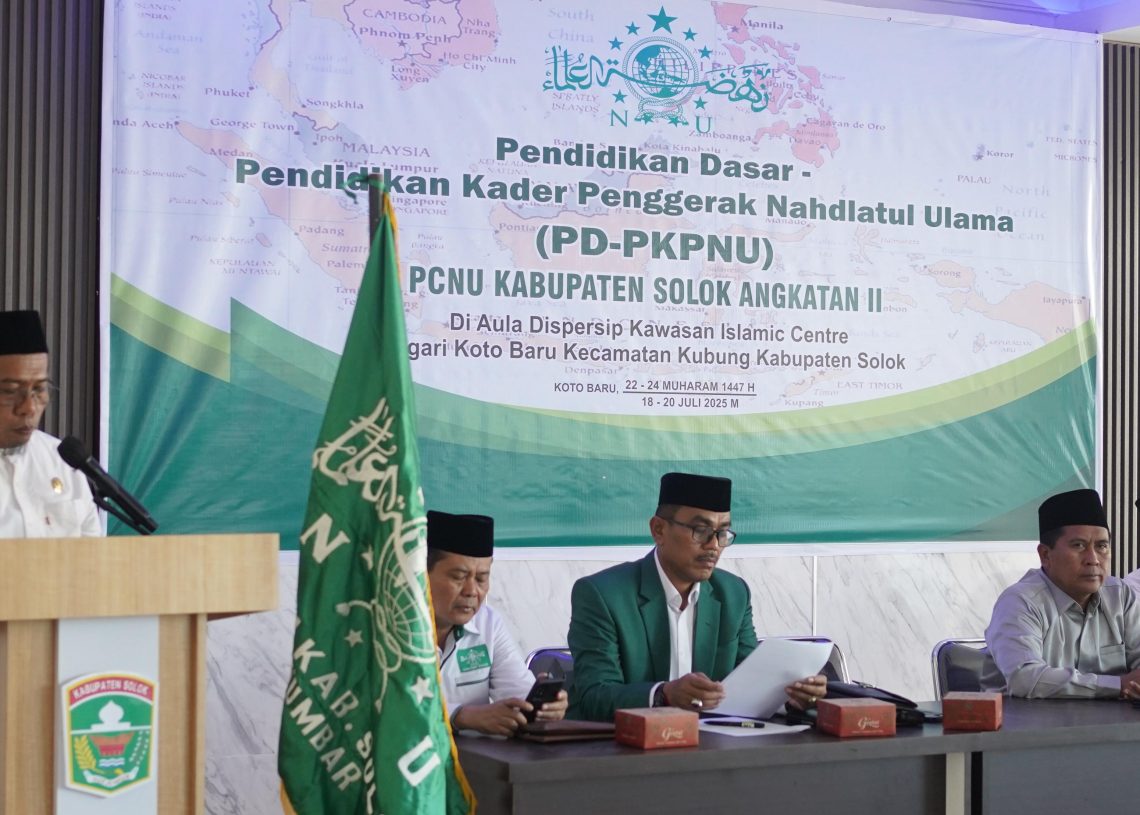 Pemkab Solok Hadiri Gelar Pendidikan Kader NU Angkatan II