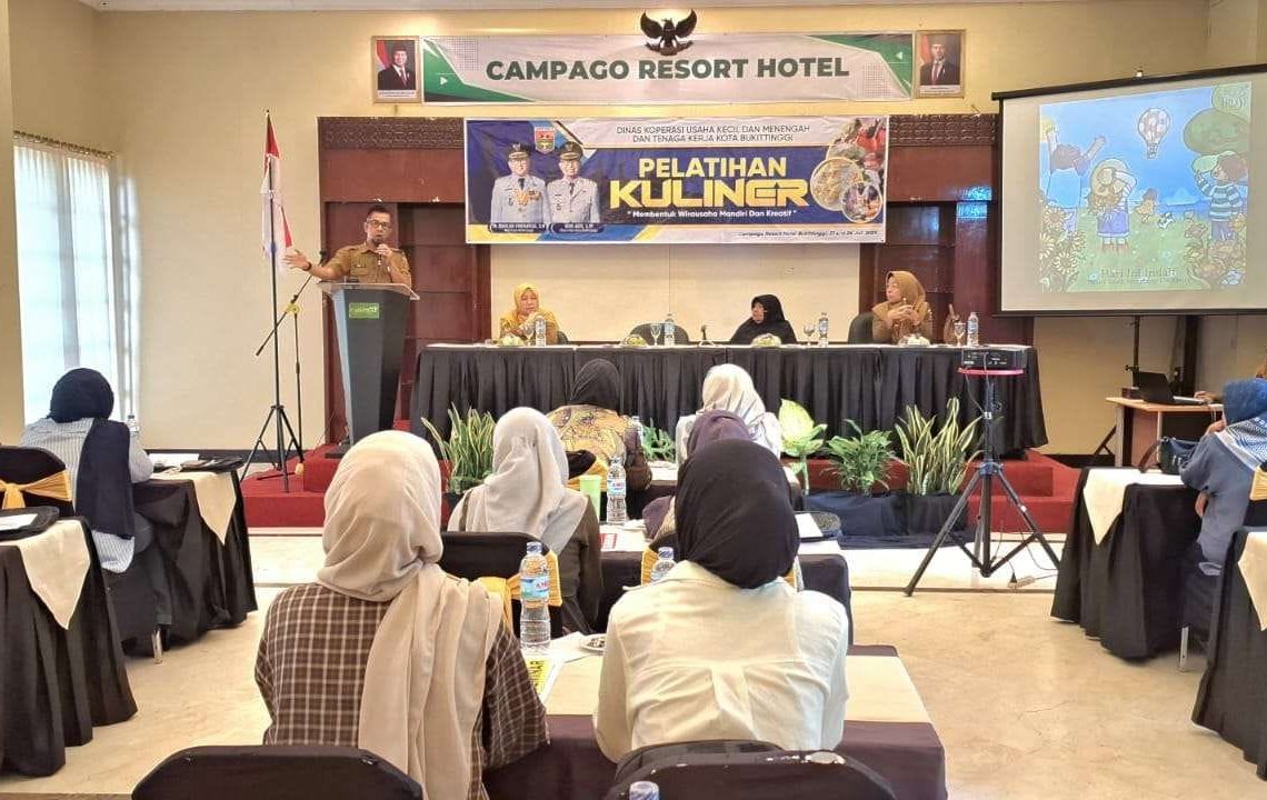 Dinas Koperasi, UKM dan Tenaga Kerja Bukittinggi Laksanakan Pelatihan Kuliner