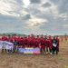 Ketua DPRD Jemi Hendra Saksikan Laga Perebutkan Piala Bergilir Pemuda Cup I Nagari Sungai Rumbai