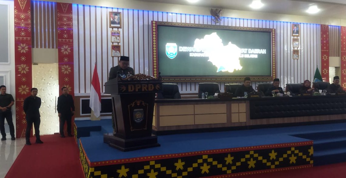 Sidang Paripurna DPRD OKU Selatan Bahas RKU, RPPAS-APBD 2026 dan Raperda RPJMD 2025-2029