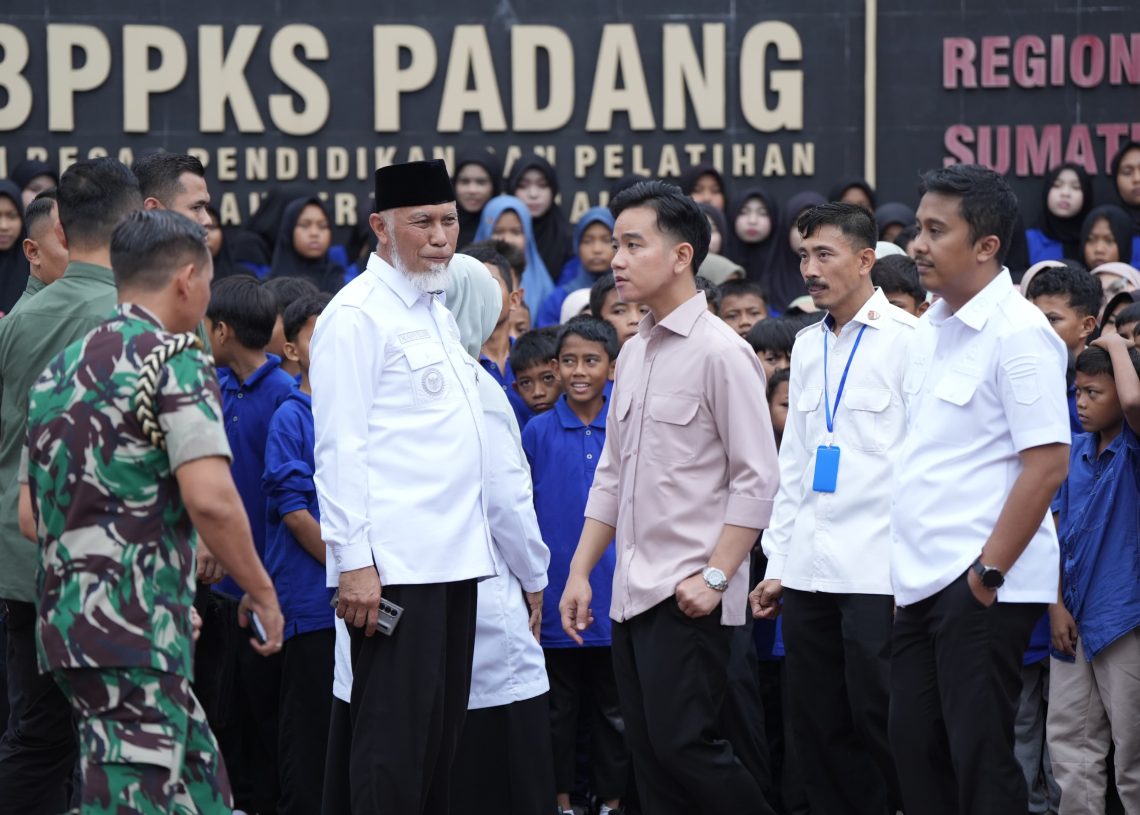 Tinjau Sekolah Rakyat, Kegiatan Pertama Wapres Gibran saat Kunker ke Sumbar