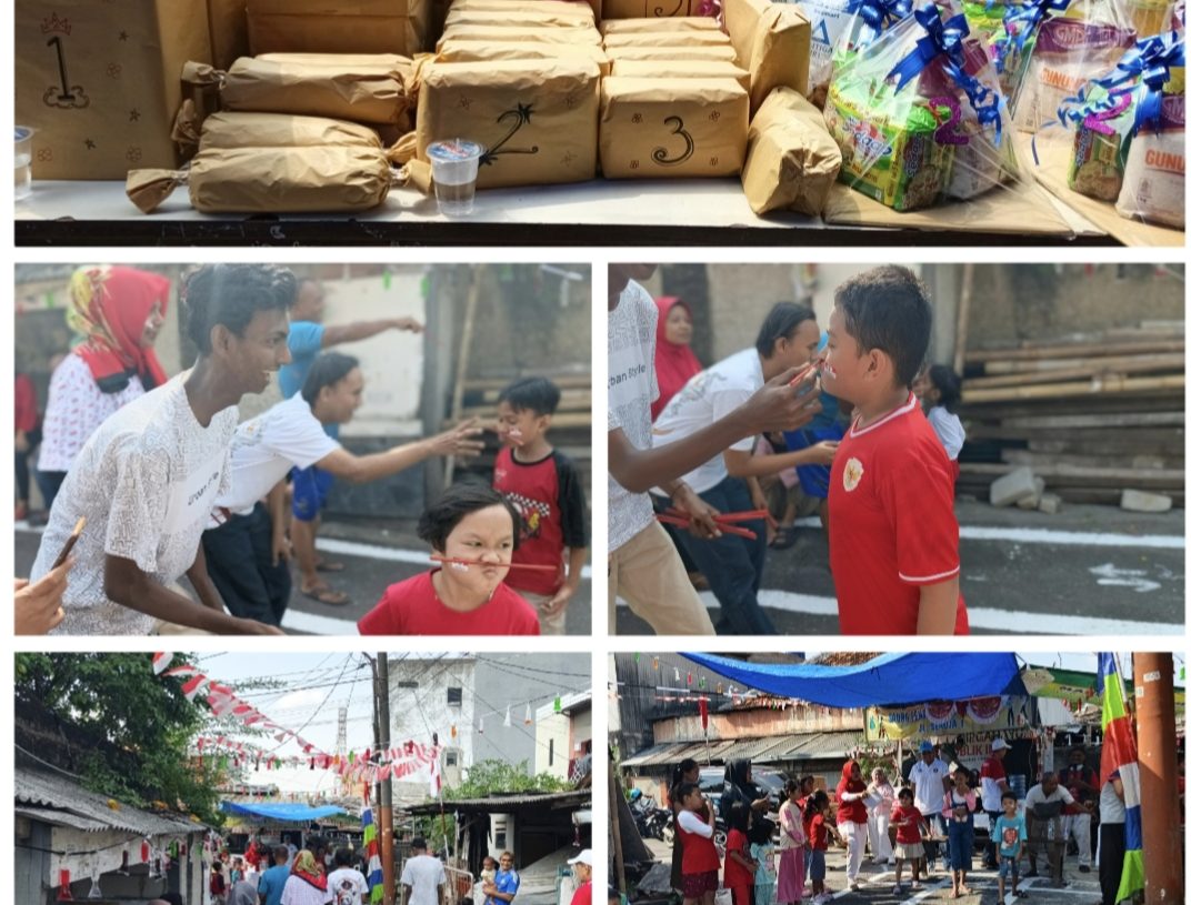 RT 012 Cengkareng Barat Gelar Lomba dan Tasyakuran HUT ke-80 RI