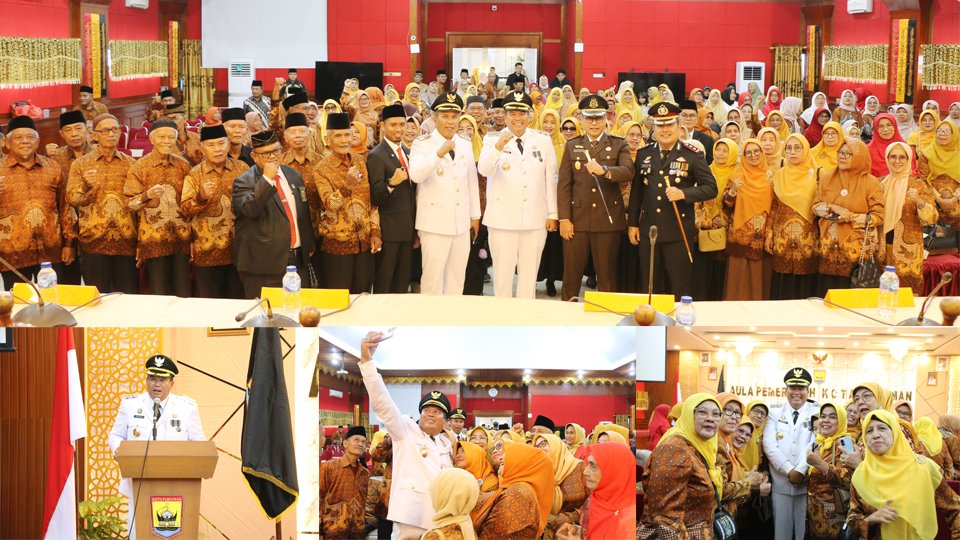 Pemko Pariaman Jalin Silaturahmi dengan Veteran Usai Upacara Peringatan Kemerdekaan RI ke-80